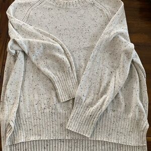 Women's Speckled Cream Sweater